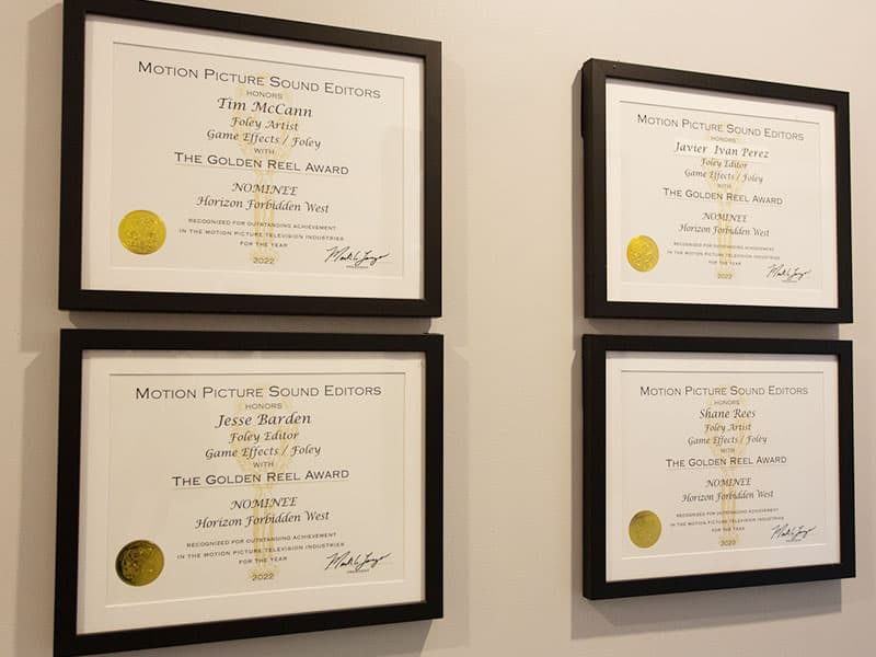 Golden Reel nominations